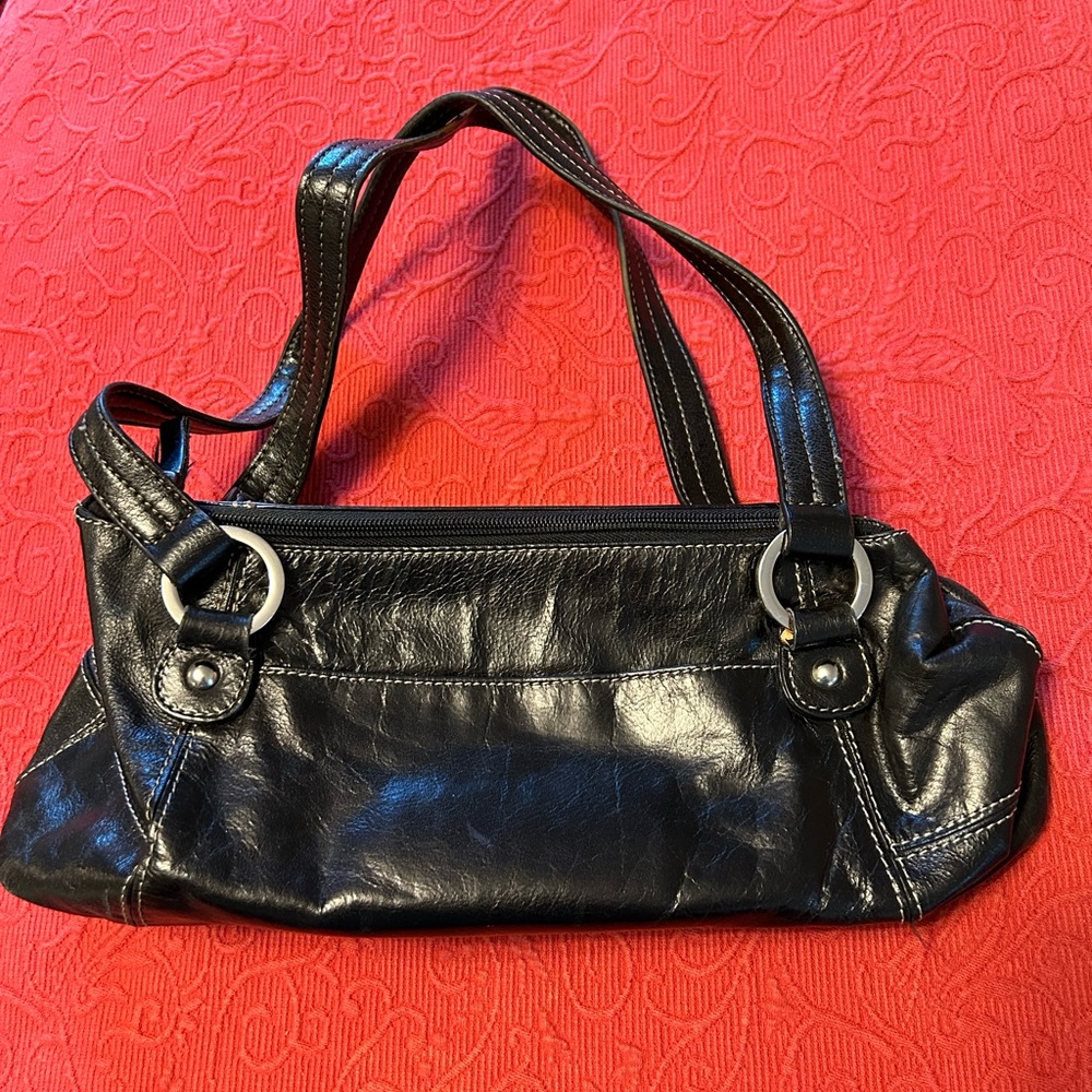 Giani Bernini Black Leather Handbag